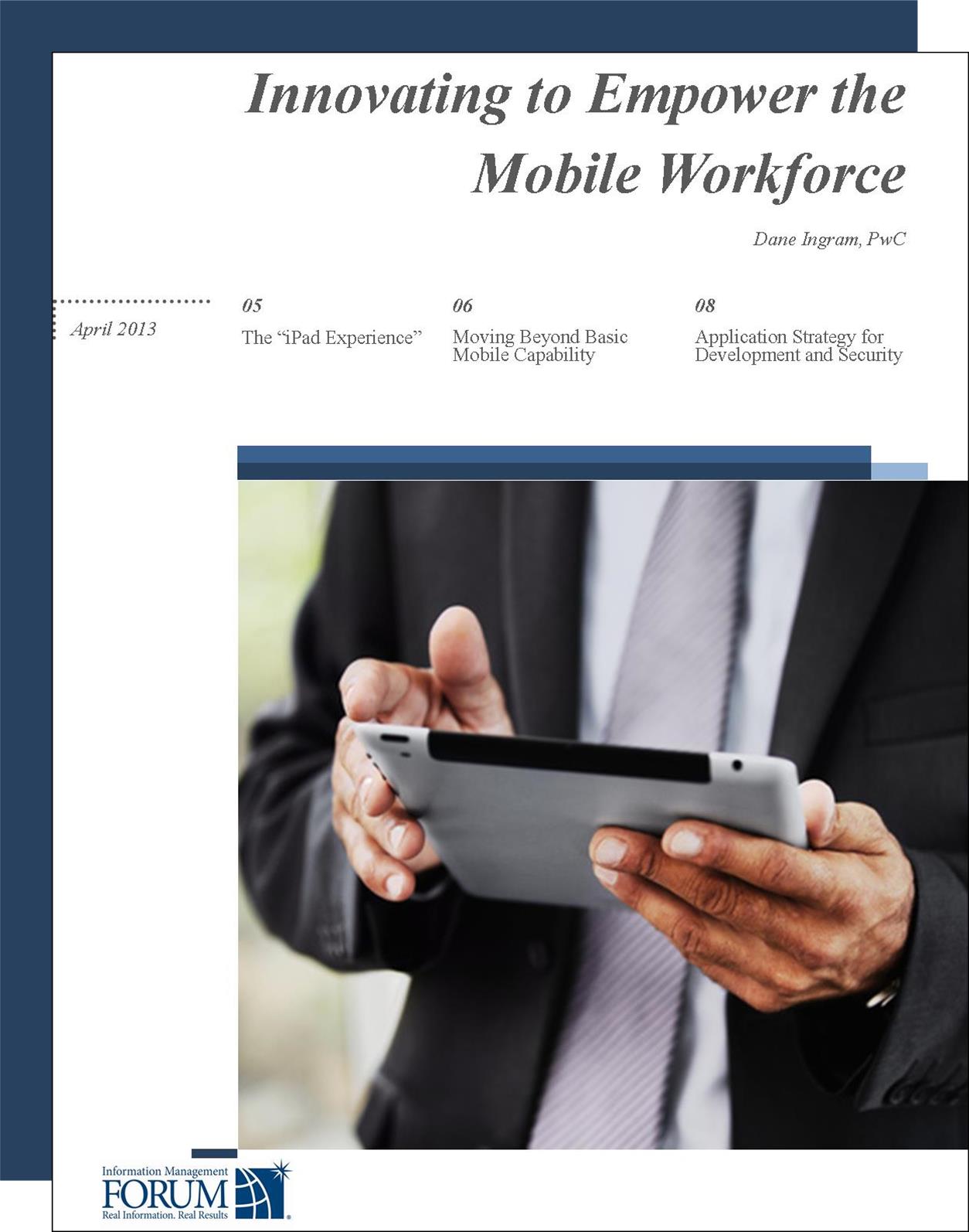 PwC Mobile Device Remote Workforce Innovation